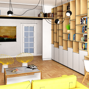 Inserimento degli arredi e dei materiali